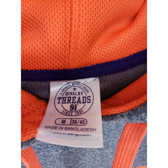 Clemson Tigers Hooded Sweatshirt Men's Size Medium 38/40 Gray - Picture 6 of 8